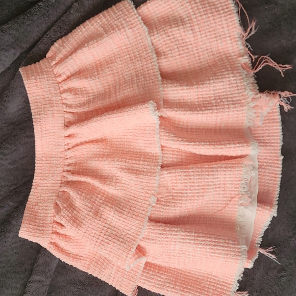 Pink&White Layered Skirt - Picture 1 of 1